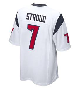 Maillots de football américain cousus 7 C.J. Stroud 12 Nico <span class=keywords><strong>Collins</strong></span> 51 Will Anderson Jr. 24 Derek Stingley Jr 3 Dell 31 Pierce - Product Image 2