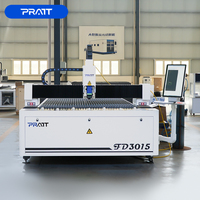 Pratt Laser Cnc métal coupe acier inoxydable aluminium 3015 Laser découpeuse prix plaque de fer Laser Cutter