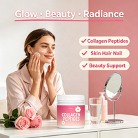 Privanewlabels ODM/OEM Poudre de boisson protéinée au collagène Produits de beauté pour adultes 5g à chaque dose Éclaircissement de la peau Bouteille de 350g
