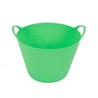 Seau multifonction en plastique flexible pour le nettoyage de la maison et l'arrosage du jardin.