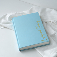 Carnet de notes personnalisé en gros 2026, couverture rigide en tissu de lin, journal avec logo imprimé sur mesure, cadeau, 100 feuilles, papier écologique