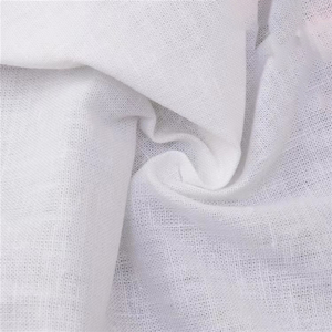 Manufacturer Supply 100% <strong>Linen</strong> White Color <strong>20s</strong>*<strong>20s</strong> Woven Plain Dyed Cotton <strong>Linen</strong> <strong>Blend</strong> Fabric for Garments - Product Image 6