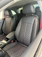 Accessoires de mise à niveau de l'intérieur de voiture, fabriqués en usine, en cuir véritable, en cuir de vachette, en microfibre, housses de siège pour Audi A4 A6 A7 A8