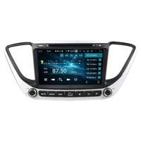 Lecteur DVD de voiture Android 14 8 pouces IPS pour Hyundai Verna 2016 2018 Radio DSP GPS Parrot Adas 4+64 Go ROM