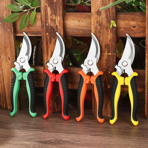 Ciseaux de taille industriels en acier inoxydable, à poignée en plastique, pour projets de bricolage, ciseaux de jardinage à économie d'effort - Product Image 6