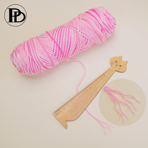 เส้นด้ายอะคริลิคแฟนซี5ชั้นเส้นด้ายฝ้ายนมสำหรับถักเสื้อกันหนาวถุงเท้าผ้าพันคอถัก - Product Image 2