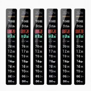 Giá bán buôn tùy chỉnh nhiệt độ thiết kế thay đổi mức độ khí lưu trữ có thể vật liệu kim loại với màu sắc phản ứng thử nghiệm dải - Product Image 4