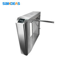 Tourniquet à reconnaissance faciale SAIKOEAS, barrière semi-automatique en acier inoxydable 304 pour les entrées de supermarchés et de salles de sport