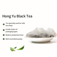 Thé noir commercial Hong Yu en sachets 180g |   Boîte en vrac de 30 sachets de thé pyramidaux de 6g, niveau 1, pour la restauration et l'hôtellerie