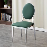 Chaise de banquet empilable en métal rembourrée, dorée, économique, pour église, mariage, hôtel, restaurant, bar, salle à manger - Mobilier commercial durable