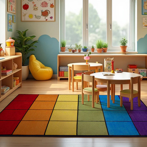 Alfombras y Tapetes de Diseño Moderno Personalizados, Alfombras y Tapetes con Estampado <span class=keywords><strong>Digital</strong></span>, Base de Goma Antideslizante, Alfombras y Tapetes <span class=keywords><strong>para</strong></span> Decoración de Habitaciones Infantiles - Product Image 2