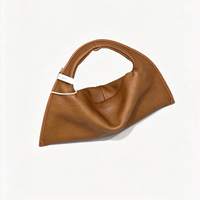 Sac à main hobo chic et minimaliste en cuir souple pour femme, élégant sac fourre-tout souple pour le quotidien, les courses et les voyages