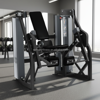 Machine de musculation professionnelle robuste pour extensions latérales des jambes à charges individuelles, équipement de fitness pour salle de sport, fabrication OEM