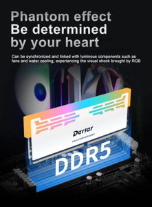 DDR5 Memoria <strong>Ram</strong> 32GB 16GBx2 6000MHz Ddr5 RGB <strong>Memory</strong> Strip for Desktop <strong>Memory</strong> - Product Image 4