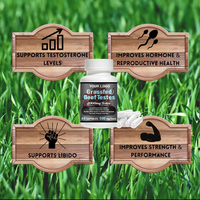 Capsules de testicules de bœuf nourri à l'herbe, complément alimentaire riche en nutriments pour améliorer l'énergie masculine, complément alimentaire nutritionnel naturel OEM