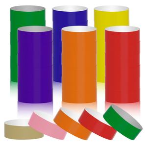 Pulseras de Papel Resistentes al Agua con Logotipo Personalizable Impreso Digitalmente, Ecológicas, para Eventos VIP en Parques Acuáticos, Promocionales, Venta al Por Mayor - Product Image 5