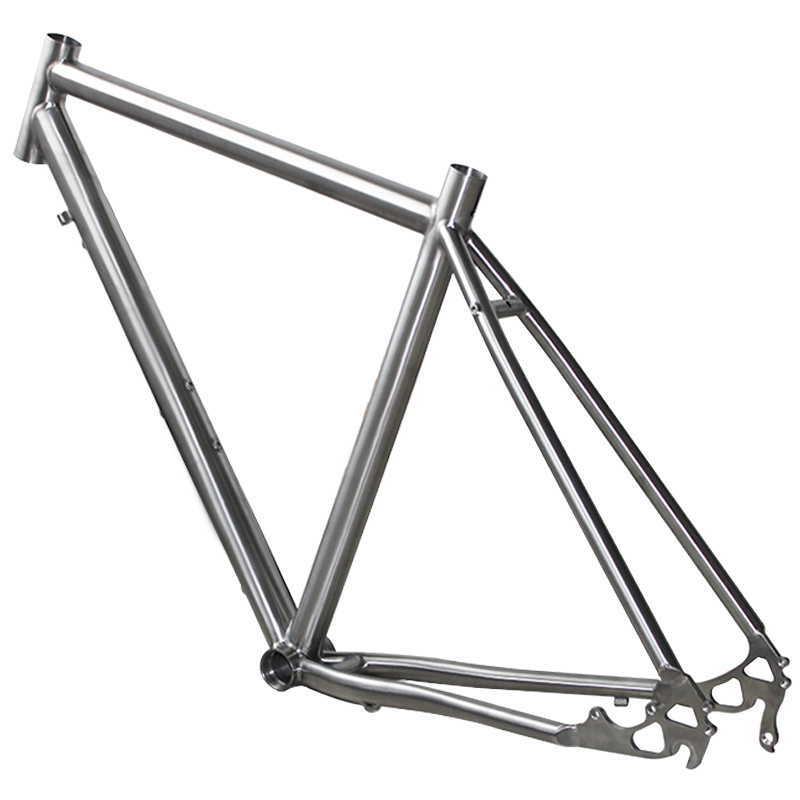 COMEPLAY Factory Direct wholesale titanium Touring Cyclocross Bike bicycle frame CX FRAME with disc brake