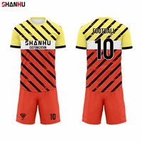 Maillot de football en gros pas cher, personnalisé OEM/ODM, anti-humidité pour adultes, pour club de football, match, entraînement, tenue de compétition