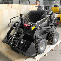 EPA-Mini chargeuse compacte diesel, usine chinoise, avec support multifonction, chargeuse sur chenilles, mini chargeuse compacte