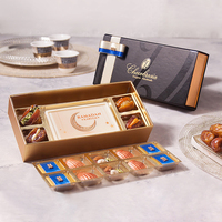 Ramadan Schokoladen box Cashew Baklava Kareem begünstigt Daten Eid Mubarak al-Adha Geschenk Schokoladen packung Urlaub Islamische Geschenk papier box