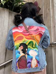 ทั้งหมดเกี่ยวกับแจ็กเก็ทลำลองผ้ายีนส์แบบกอธิคสำหรับผู้หญิงเพื่อความสบายในทุกๆวัน - Product Image 2