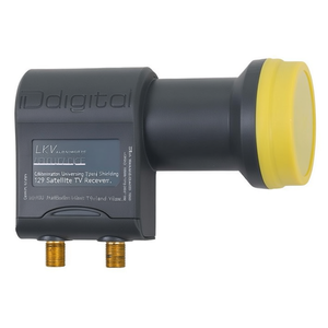 Universal LNB <b>Illuminator</b> with LTE Twin Shielding Grey and Yellow LNB 129 - Product Image 3