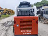 Chargeuse compacte d'occasion Bobcat S185 avec moteur diesel Kubota S160 S175 S250 S300 en bon état à vendre