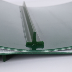 Jingtian cấp thực phẩm PU màu xanh lá cây băng tải vành đai với lốp và Cleat Durable 2-năm bảo hành 1-lớp - Product Image 2