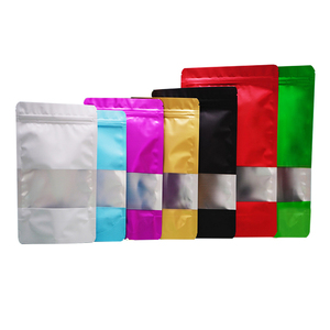 Bolsa Doypack con Cierre Hermético y Logotipo Personalizado, Acabado Mate Blanco, Ventana Transparente, para Envasado <span class=keywords><strong>de</strong></span> Nueces <span class=keywords><strong>de</strong></span> Anacardo, Bolsas <span class=keywords><strong>de</strong></span> Mylar - Product Image 2