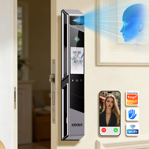 serrure intelligente/serrure de porte intelligente/serrure électronique intelligente/serrure intelligente Wi-Fi/serrure intelligente Bluetooth/serrure intelligente à empreinte digitale/serrure intelligente sans clé - Product Image 1