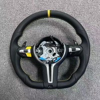 Volant de voiture en cuir noir M Sport le plus vendu pour BMW M3 F10 F30 F20 E90 F87 F15 F21 E71 M6 F80 M5 F01 E92 E93 F36