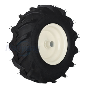 Nouvelle roue et pneu de motoculteur 13x5.00-6, pneumatique en caoutchouc gonflable de 13 pouces, robuste, pour pelouse, avec roulement à billes - Product Image 5