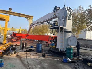 Grue <span class=keywords><strong>hydraulique</strong></span> de chantier naval à flèche télescopique 25 tonnes, grue de levage 1 tonne pour bateau - Product Image 6