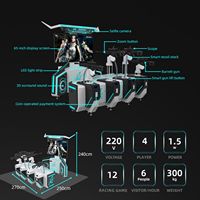 Jeu de tir d'arcade pour stand de tir VR avec structure en fibre de verre, hauteur réglable, usage commercial en intérieur, à vendre