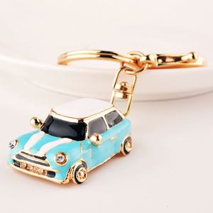 Fashion Alloy Car <b>Key</b> <b>Chain</b> Keychain Charm Women Handbag Crystal Pendant Small Luxury Model Car Accessories - Product Image 3