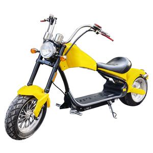 Hermosa Bicicleta Urbana Eléctrica, Scooter Eléctrico, Motocicleta con Llantas Anchas, Scooter con Portaequipajes Trasero y Batería de Litio - Product Image 1