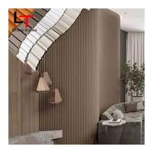 OEM Factory Plastic Cladding Paneling Sheets Wpc parede painel 3d parede interior painel para paredes