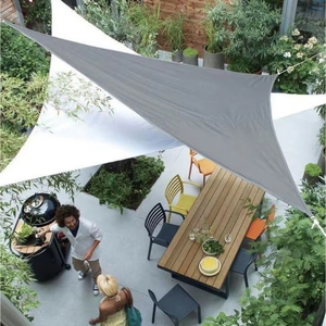 Voile d'ombrage extérieur de qualité commerciale, bords incurvés, imperméable, <span class=keywords><strong>toile</strong></span> pare-soleil/voile d'ombrage pour parking - Product Image 1