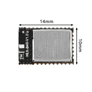 BLE5.1 Master Slave 100M Integrated BLE GATT UART Wireless Serial Port Transparent Transmission Module HLK-B40