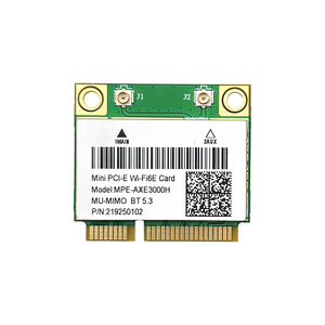 Ax210 Mini Pci-Express 2.4G/5G/6G Wifi6e Adapter <span class=keywords><strong>Bluetooth</strong></span> 5.3 2 In 1 Ax210 Chip 5374Mbps Draadloze Netwerkkaarten Voor Laptops - Product Image 1