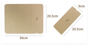 Faltbares Weizens troh Umwelt freundliches Multifunktions-15-W-Schnellladegerät Desktop Mouse pad - Product Image 2