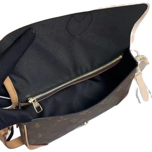 Sac à bandoulière/croisé pour femme en cuir véritable haut de gamme, matelassé, avec fermeture éclair, <span class=keywords><strong>sangle</strong></span> unique, surpiqûres et gaufrage - Product Image 5