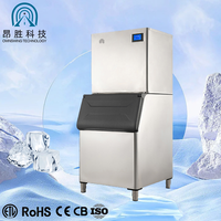 Machine à glace cubique commerciale de grande capacité produit 705lb par jour pour les restaurants et bars occupés