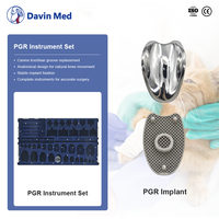 Ensemble d'instruments chirurgicaux Davin Med PGR, kit orthopédique vétérinaire pour la chirurgie d'ostéotomie osseuse des petits animaux, pour clinique vétérinaire