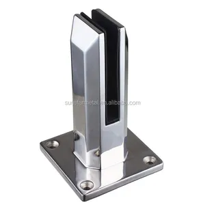 stainless steel investment casting SUS304 deck mount square spigot