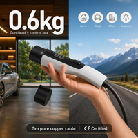 Chargeur EVSE portable 3,5 kW 16 A, chargeur de voiture électrique Mode 2, déchargeur V2L 240 V, Type 2 Type 1 GB/T, contrôle par application Tuya, OEM ODM