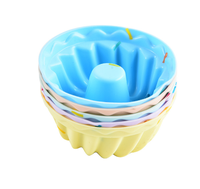 Moule à cupcakes en silicone sans BPA, moules à muffins, décorations de cupcakes, plateau de cuisson, accessoires de cuisine, outils de décoration de pâtisserie