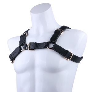 QKKQ <b>Men</b> <b>Harness</b> Belt Sexy Lingerie Erotic Bondage Belt Leather <b>Harness</b> PU Leather Shoulder <b>Harness</b> for <b>Men</b> - Product Image 1