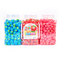 Bonbons gélifiés fruités géants certifiés Halal, yeux 3D multicolores, bonbons d'Halloween les plus vendus au monde