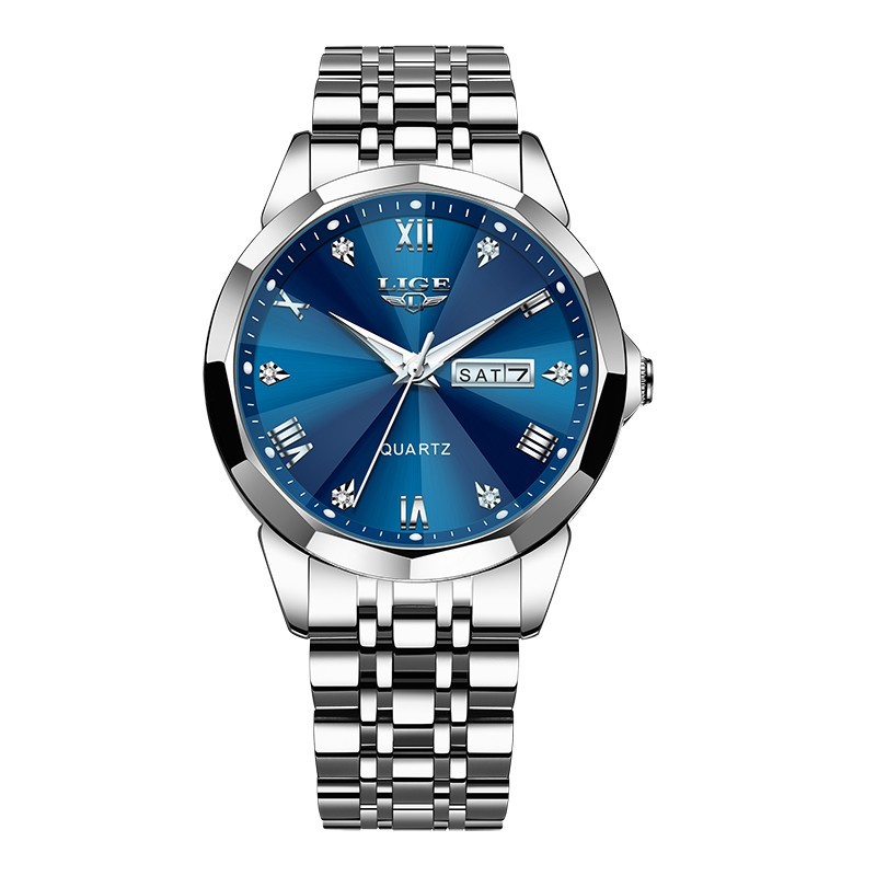 C - silver blue